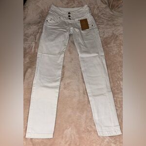 White Obsession High Waisted Jeans size 5